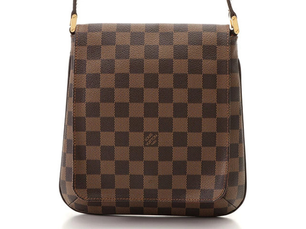 LOUIS VUITTON Musette Salsa Long Damier Crossbody Bag around